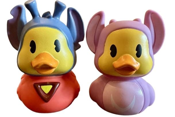 Just Play Rubber Duck Duckalooz 2 Pack Ducks [Alien Stitch & Angel] - Image 1