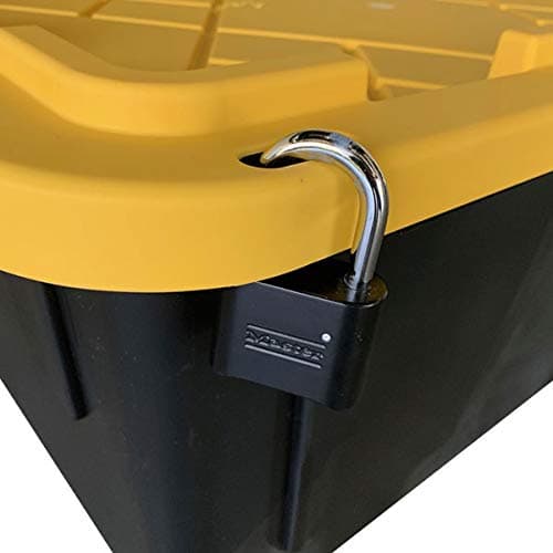 Bin Storage Rack with 5-Pack 27 Gallon Storage Totes – Holiday Decoration Organization, Declutter, NSF Certified, Zinc Plated, Heavy Duty Metal for Garage or Workspace, Steel, 31″ x 23″ x 72″ thumbnail 5