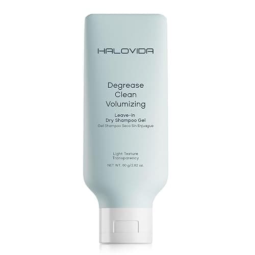 HALOVIDA Leave-in Dry Shampoo Gel, Instant Oil Absorption & Volume, Light Texture Transparency, Non-Aerosol, Safe & Clean with Natural Ingredients, 2.82 oz - Image 1