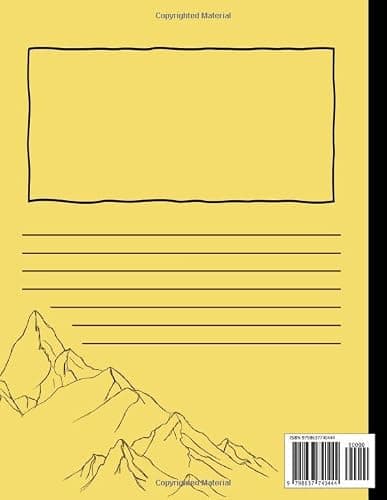 Blank Story Book for KIDS , Drawing & Writing: A activity workbook for promote and develop writing, drawing, sketching, coloring skills : mountain ... cover (Creativity Story Workbook for KIDS) thumbnail 2