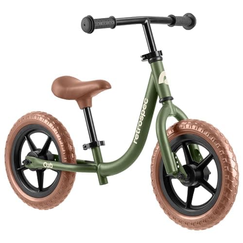 Retrospec Cub Toddler 12" Balance Bike, 18 Months - 3 Years Old, No Pedal Beginner Kids Bicycle for Girls & Boys, Flat-Free Tires, Adjustable Seat, & Durable Frame - Image 1