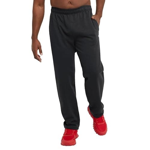 Champion Men's Sweatpants, Fleece, Open-bottom Sweatpants for Men (Reg. Or Big & Tall) thumbnail 4