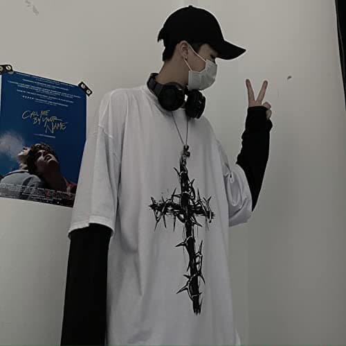 Goth Shirt Gothic Shirt Goth Long Sleeve Top thumbnail 6