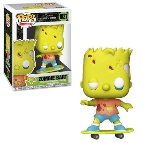 Funko Pop! Animation: Simpsons - Zombie Bart, Multicolor, 3.75 inches (50139) thumbnail 2