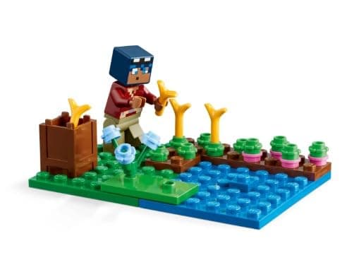 LEGO Minecraft The Frog House Building Toy for Kids, Minecraft Toy Featuring Animals, a Toy Boat and Mob Figures, Gaming Gift for Girls and Boys Ages 8 and Up, 21256 thumbnail 4