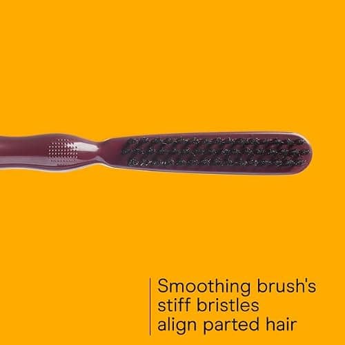 Conair Slick Back Tail Comb Set, 3-Pack with Fine Tooth Tail Comb, Edge Brush, and Smoothing Brush for Teasing, Parting, and Smoothing Sleek Hair Styles, Control Hair Flyaways thumbnail 3