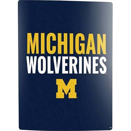 Skinit Decal Gaming Skin Compatible with PS5 Digital Edition Bundle - Officially Licensed University of Michigan Wolverines M Design thumbnail 3