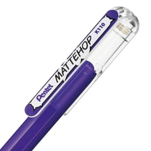 Pentel Matte Hop Original + Sweet Color Ballpoint Pen, 14 Colors K110-V14ST thumbnail 6