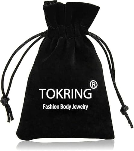 TOKRING Nose Piercing Kit - 2 Packs Self Piercing Gun with Studs & Rings, Disposable Safety Nose Piercing Gun Kit thumbnail 6