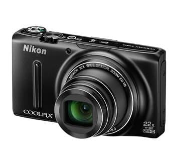 Nikon COOLPIX S9500 Wi-Fi Digital Camera with 22x Zoom and GPS (Black) (OLD MODEL) thumbnail 3