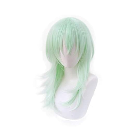 Xingwang Queen Anime Cosplay Wig Long Light Green Women Girls' Party Wigs thumbnail 3