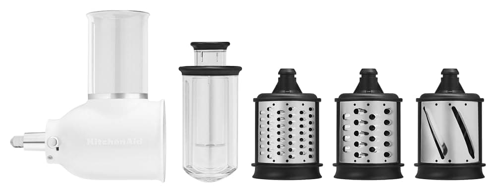 KitchenAid Fresh Prep Slicer/Shredder, 1, White - 3 Blades - Prep Attachment thumbnail 3
