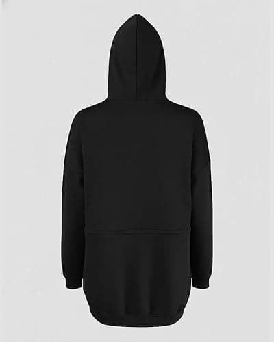 CHICME Womens Zip Up Hoodie Long Sleeve Oversized Sweatshirt Fall Fashion 2025 Casual Jackets Winter Clothes thumbnail 7