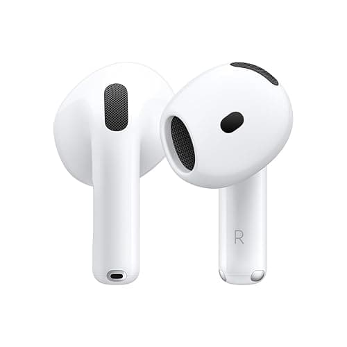 Apple AirPods 4 Wireless Earbuds, Bluetooth Headphones, with Active Noise Cancellation (Renewed) - Image 1