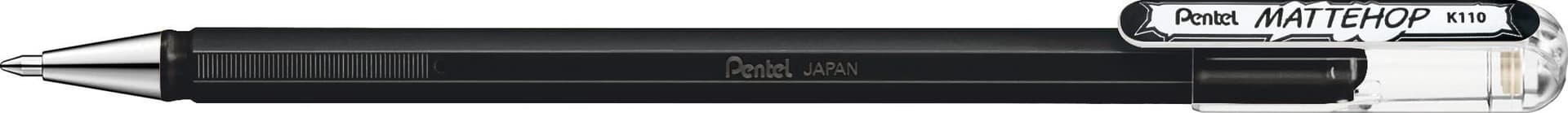 Pentel Mattehop 1.0mm Gel Roller 7pc Wallet - Original Colours thumbnail 4