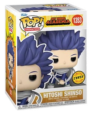 Funko Pop! My Hero Academia Hitoshi Shinso Unmasked Chase Figure - Image 1