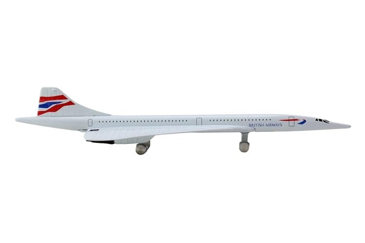 Daron British Airways Concorde Single Plane Toy , White Small thumbnail 6