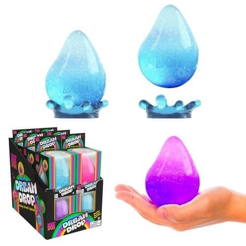Schylling NeeDoh Dream Drop - Sensory Toy with Groovy Goo Filling - Three Random Colors - Ages 3 and Up - 3 Pack thumbnail 3