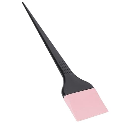 Hair Dye Brush, Bleach Dye Brush Silicone Hair Dye Brush Hair Color Brush Hair Coloring Tool Hairdressing Tinting Brush - Image 1