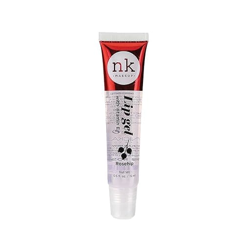 NICKA K NEW YORK VARIETY SET OF 5 NK Hydrating Lip Gel - Vitamin E (Clear, Rosehip Oil, Bubble Gum, Cherry, Strawberry) thumbnail 2