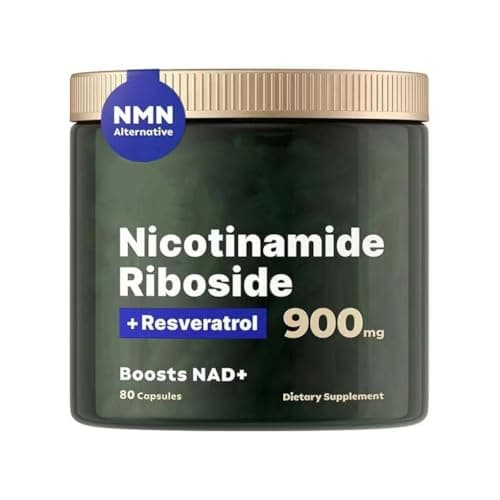 NAD-Supplement MNM Supplement Alternative - Liposomal Nicotinamide Riboside, Resveratrol, Quercetin by Reus Research - High Purity NAD-Supplement for Anti-Aging, Energy, Focus - 80 - Image 1