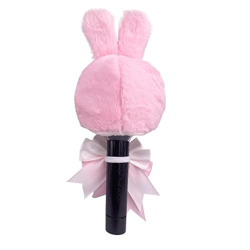 Lightstick Decoration Set Including A Cute Fluffy Cartoon Light Stcik Covers, A K-pop Ribbon Bow Tie Intended for Concert Accessories （pink） thumbnail 6