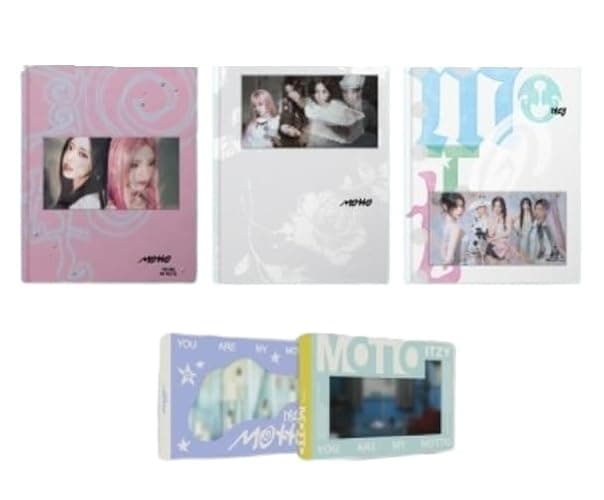 IT-ZY MOTTO Album 5p Set (3Photobooks+2Pocaalbums) - Image 1