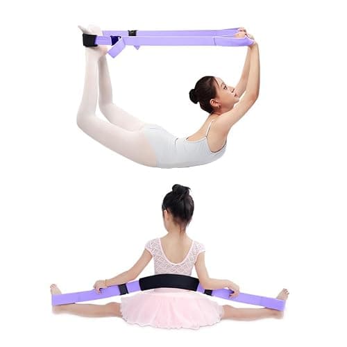 Modular 3-in-1 Yoga Straps System: Detachable Ends with Quick-Lock Buckles & Lumbar Pad - 150cm Adjustable Stretching Band for Splits, Pilates, Gym, Dance, Physical Therapy & Flexibility Training thumbnail 5