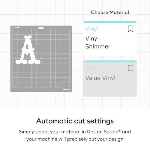 Cricut® Shimmer Vinyl – Permanent, Party Sampler - 12 in x 12 in (10 ct) thumbnail 6
