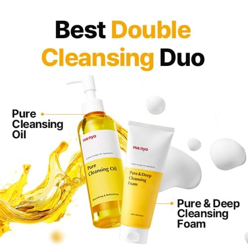 MANYO Pure Cleansing Oil, Natural Oil Cleanser for Face, Makeup Blackhead Remover, Korean Skin Care, 6.76 fl oz (200ml) thumbnail 6
