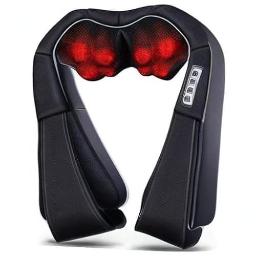 VIKTOR JURGEN Christmas Gifts for Women & Men, Shiatsu Neck and Shoulder Massager with Heat Deep Tissue Kneading Sports Recovery Massagers for Back, Foot, Relaxation Gifts for Wife, Husband, Him, Her thumbnail 10