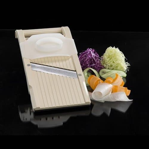 Benriner Mandoline Jumbo Slicer, Japanese Stainless Steel Blade, Beige thumbnail 2