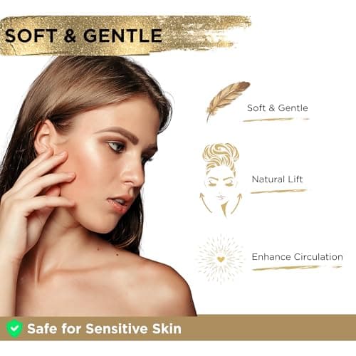 ICON Lymphatic Contour Brush for Face, Face Sculpting Tool for Lymphatic Drainage, Ultra Soft Bristles, Dry Brush, Helps Reduce Look of Puffiness (1 Pack) thumbnail 6
