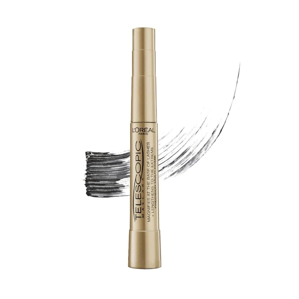 L'Oreal Paris Mascara, Telescopic Original Mascara for Dramatic Length and Definition, Lengthening Effect, Smudge-Resistant and Long-Wearing Formula for Up to 36H Wear, 8.4ml thumbnail 4
