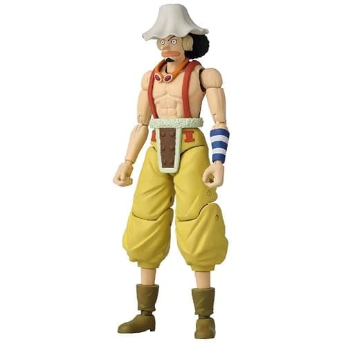 BANDAI Anime Heroes One Piece Figures Usopp Action Figure, 17cm Articulated Usopp Anime Figure with Extra Accessories, One Piece Action Figures Pirate Toys Range, Excellent Anime Gift, (37005) thumbnail 7