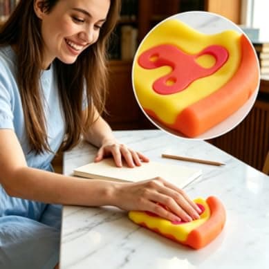 Squishy Ice Cream Squeeze Toys, Pizza Squeeze Squishy, Sensory Stress Relief,Soft Slow Rising Stress Squeeze Fidget, Party Favors Birthday Gift thumbnail 4