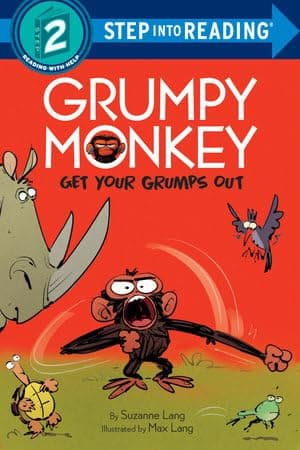 Grumpy Monkey Step Into Reading Series 4-Book Set - Grumpy Monkey Get Your Grumps Out; Grumpy Monkey Ready, Set, Bananas!; Grumpy Monkey The Egg-Sitter; Grumpy Monkey Too Many Bugs thumbnail 2