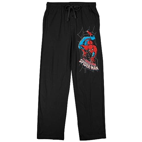 Bioworld Spiderman So Amazing Spiderman Men's Quick Turn Sleep Pajama Pants thumbnail 5