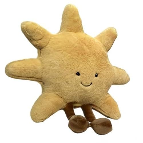 JOSON Sun Shaped Plush Toys, Soft Bedside Sofa Pillows, Used for Home Decoration as Birthday Gifts for Children and Girls (Sun) thumbnail 7