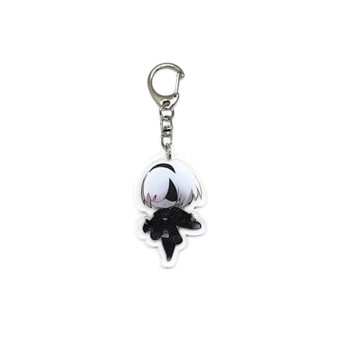 EBTY DREAMS Inc. - Set of 1 Nier Acrylic Keychain YoRHa (No. 2, 2B) - Image 1