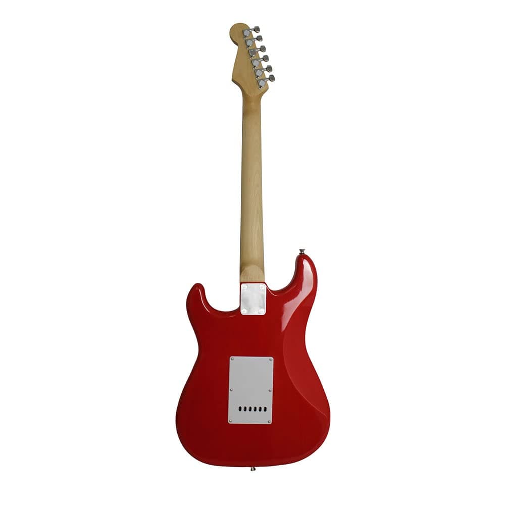 Guitarra Elétrica Queen's ST Vermelha – Inclui Kit com Palhetas, Cabo P10 c/adaptador P10/P2 e Chaves Allen thumbnail 4