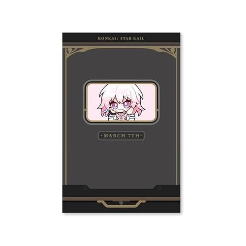 Honkai: Star Rail Pom-Pom Gallery Series Sticky Note Series - March 7th - Image 1