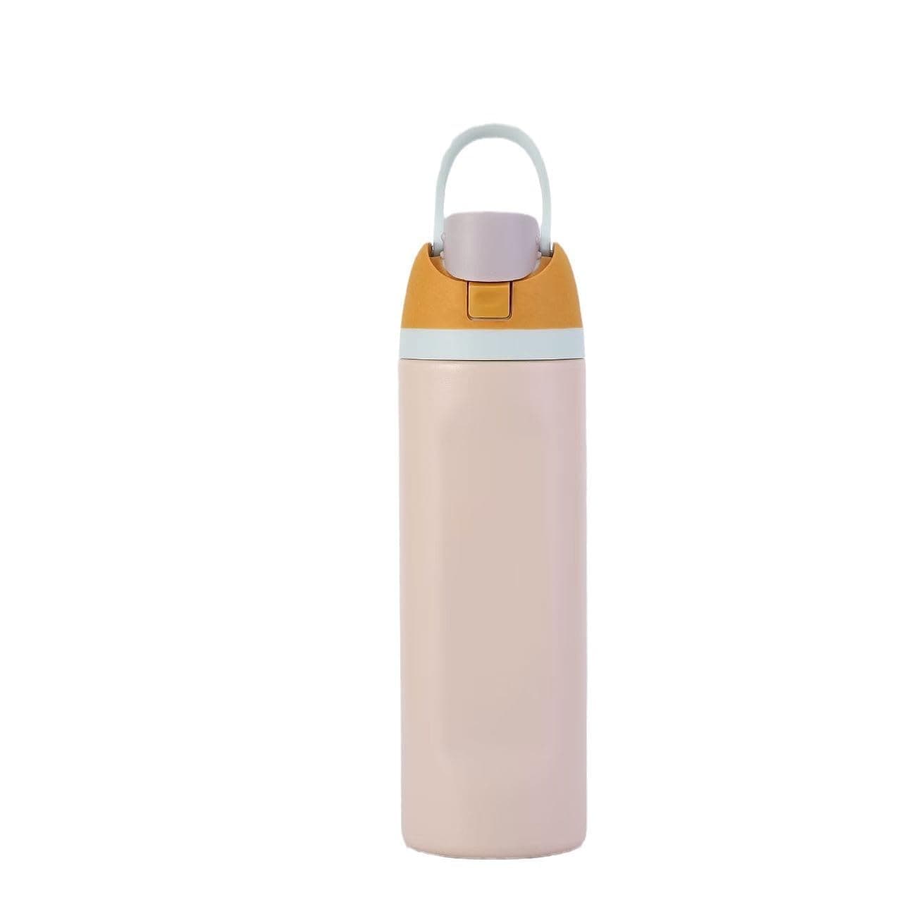 900ml Insulated Stainless Steel Water Bottle with Straw for Outdoor Sports Travel BPA Free Leakproof Car Bottles … (Rose Quartz) - Image 1