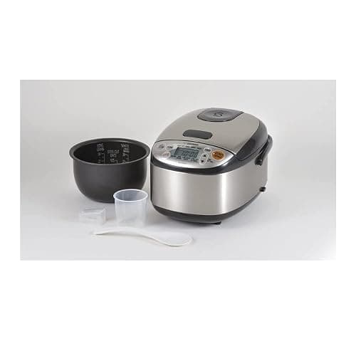 Zojirushi Micom 3-Cup Compact Size, Multiple Settings, Stainless Steel Made, Built-In Retractable Power Cord and Easy to Transport Rice Cooker and Warmer thumbnail 4