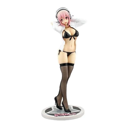 TYdfhSHR 26cm.Super Sonico Bikini Strumpf Shirt PVC Action Figur Statue Sammlung Modell Spielzeug Ausgeworfen Geschenke - Image 1
