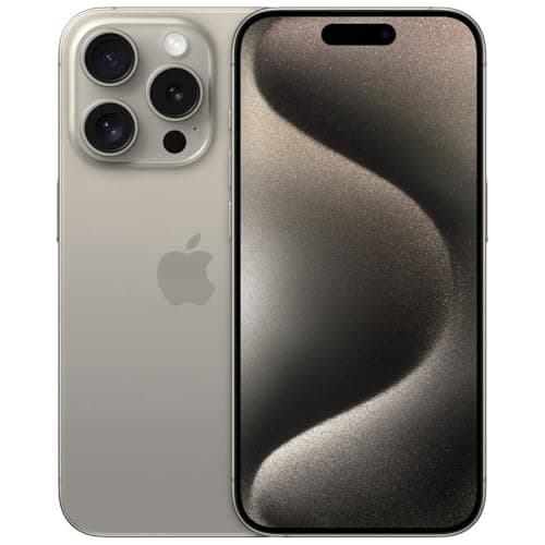 Apple iPhone 15 Pro, 1TB, Natural Titanium - Unlocked (Renewed) thumbnail 4