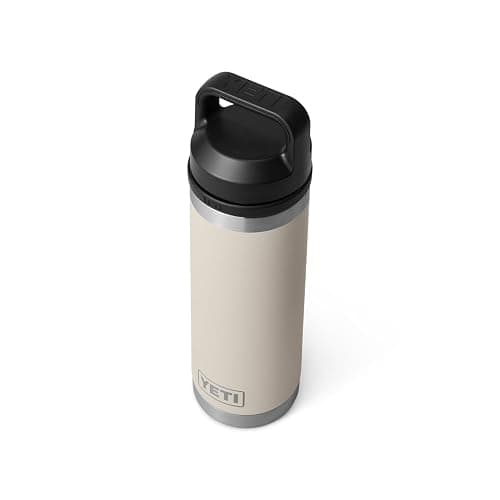YETI Rambler 18 oz Bottle, Leakproof, Vacuum Insulated, Stainless Steel with Chug Cap, Cape Taupe thumbnail 5