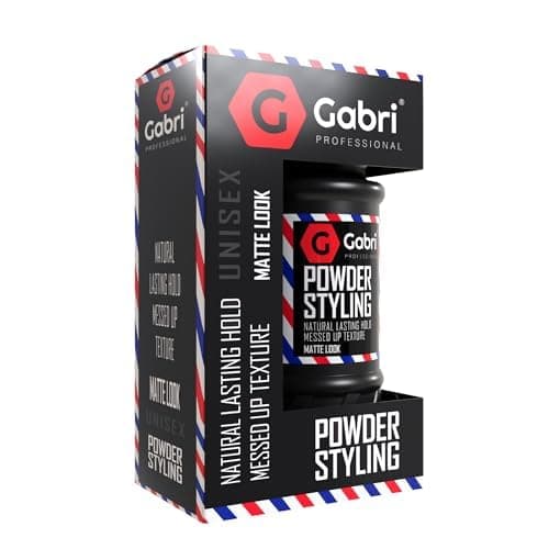 Gabri Hair Styling Powder Wax 21g | Volumizing Thickening Dust Powder | Flexible Hold | Matt Look | Maximum Control | Texturising Powder for Men & Woman | (Matte Look, 21 g (Pack of 1)) thumbnail 4