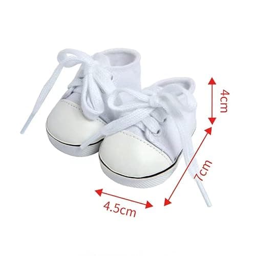 YIJING Doll Accessories,Five Pair 18 Inch America Doll's Shoes,Suitable for 18 inch Doll,Best Gift for Girl thumbnail 2