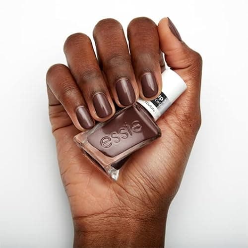 Essie Gel Couture Long-Lasting Nail Polish, 8-Free Vegan, Raisin Brown, All Checked Out, 0.46 fl oz thumbnail 9